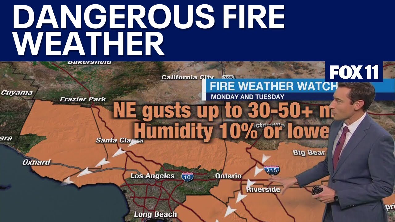 Santa Ana winds return next week, drawing fire concerns