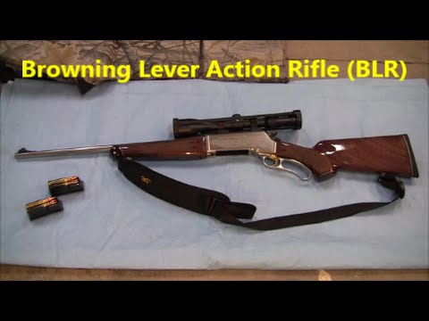 Browning Lever Action Rifle BLR - White Gold Medallion