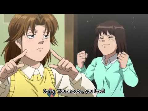 Hajime No Ippo: Rising Funny Moment Kumi vs. Nanako vs. Mari (part 1)
