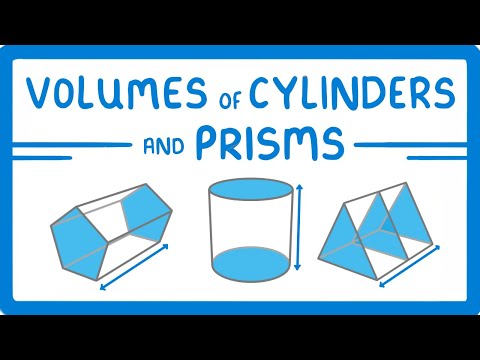 How to Find the Volume of Cylinders & Prisms
