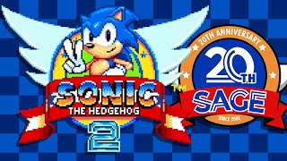 Sonic Fan Game - Sonic 2 SMS Remake FULL PLAYTHROUGH (SAGE 2020)