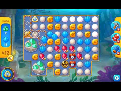 Fishdom Easy Level 11080 ( with ingame boosters) @choraelmin