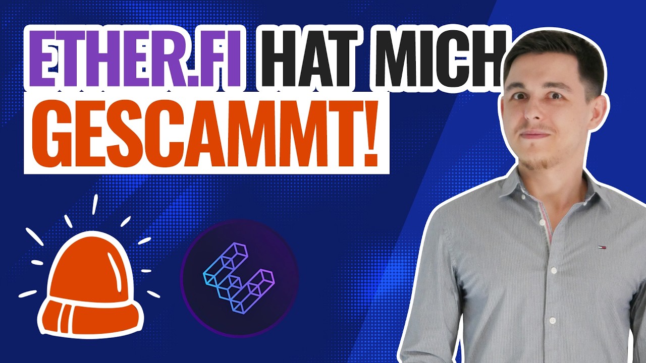 Ether.fi hat mich GESCAMMT! (Meine Story)
