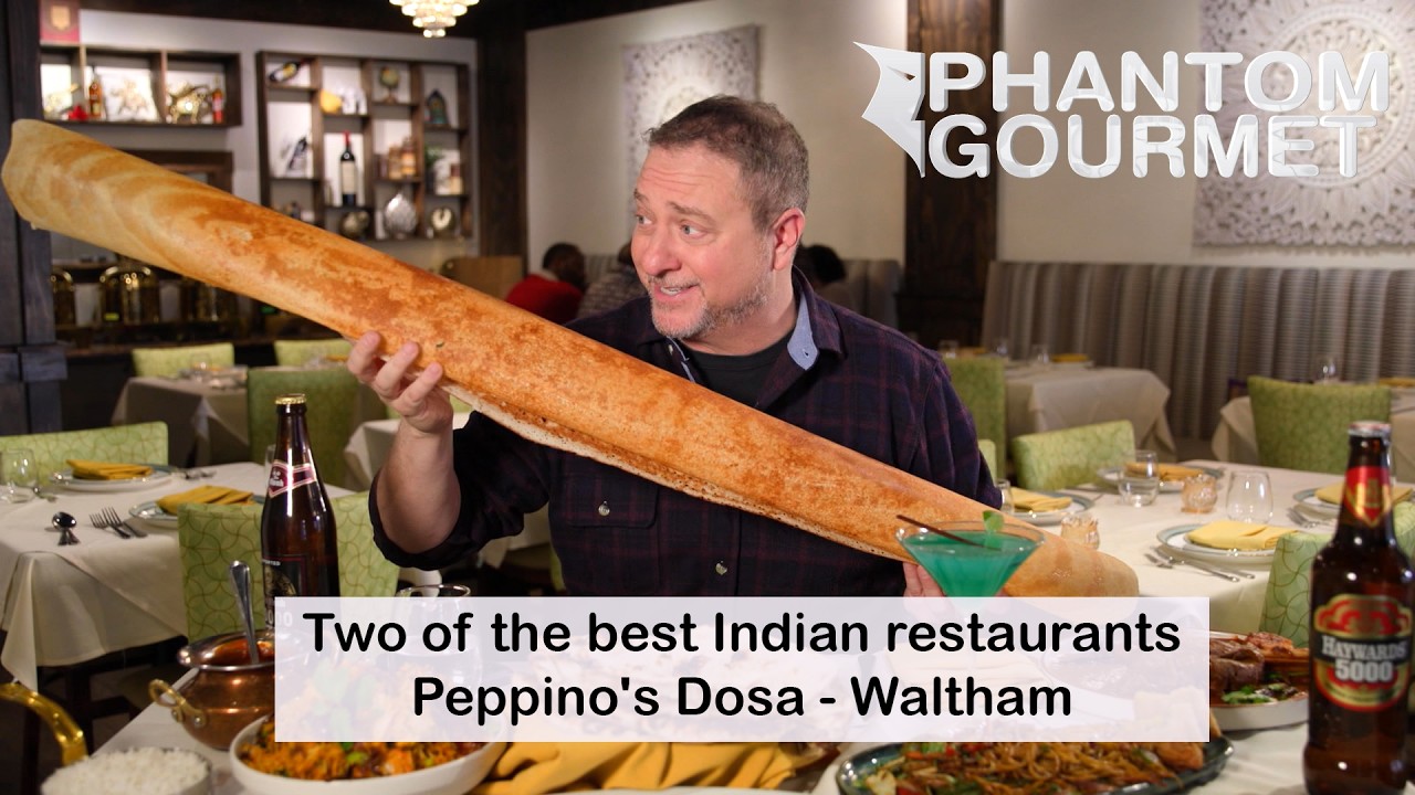 Phantom Gourmet feature on Peppino's Dosa