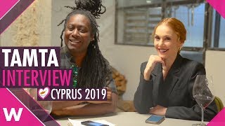 Tamta &quot;Replay&quot; (Cyprus Eurovision 2019) Interview | wiwibloggs