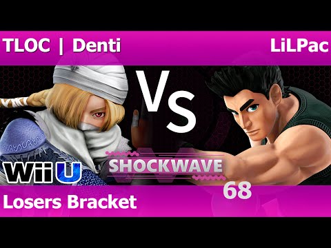 SW 68 Smash 4 - TLOC | Denti (Sheik) vs LiLPac (Little Mac) - Losers Bracket