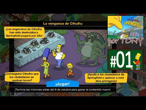 Los Simpson Springfield "Cthulhu'19: Capítulo 1 - La venganza de Cthulhu" por Tony