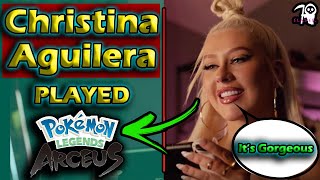 Random: Christina Aguilera Reviews Pokemon Legends: Arceus