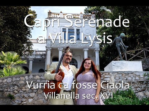 VURRIA CA FOSSE CIAOLA - Capri Serenade a Villa Lysis