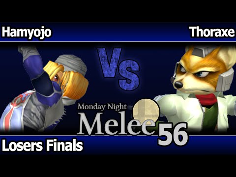 MNM 56 Melee - FX | Hamyojo (Sheik) vs Thoraxe (Fox) - Losers Finals