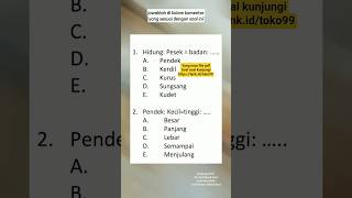 Download lagu soal tes analogi #psikotes mp3