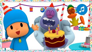 🎂 Cumpleaños feliz | POCOYÓ en ESPAÑOL | Caricaturas y Dibujos Animados para niños