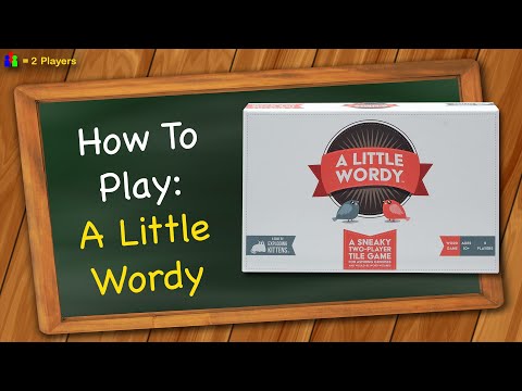 How to play A Little Wordy