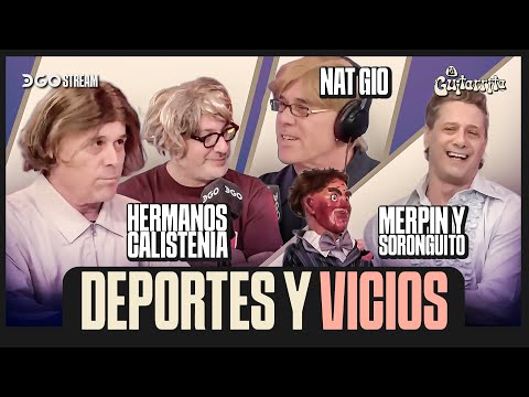 #LAGUITARRITA |  En VIVO el MAGO MERPIN , NAT GIO y LOS HERMANOS CALISTENIA | 15/10
