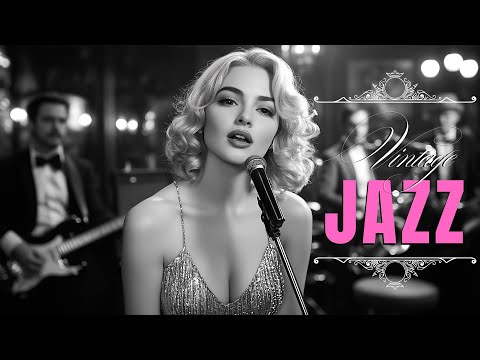 Nostalgische Jazz Lounge ✨ Klassischer Swing & Jazz Bar der 1940er - Entspannende Atmosphäre