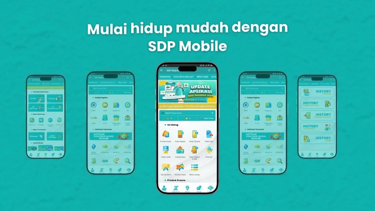 🔥 Kenalan dengan SDP Mobile  Aplikasi Distributor Pulsa Terpercaya! 🔥