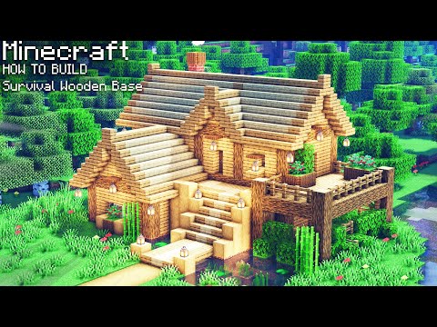 Minecraft | How To Build a Wooden Survival House