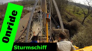 preview picture of video 'Sturmschiff - Holiday Park Haßloch 2015 Onride [HD]'