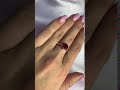 Серебряное кольцо с рубином 2.75ct