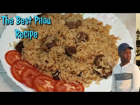 PILAU rice recipe || How to cook pilau with meat || Pilau recipe || How to make pilau || BEEF PILAU
