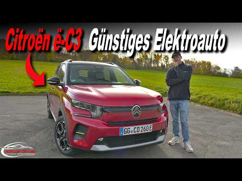 Citroën ë-C3 | Better than the Dacia Spring? | Test report, test drive