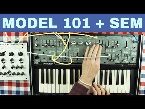 ROLAND SYSTEM 100 MODEL 101 + TOM OBERHEIM SEM PRO ~ Will They Pair? Ep.31