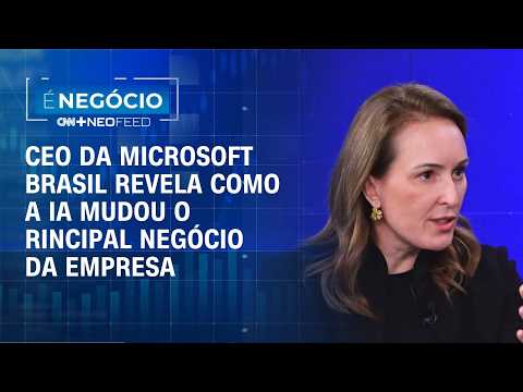 Microsoft aposta em IA como principal negócio e explica futuro do Windows e Copilot | É NEGÓCIO