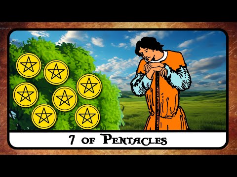 7 of Pentacles Tarot Card Meaning ⛤ Reversed, Secrets, History ⛤