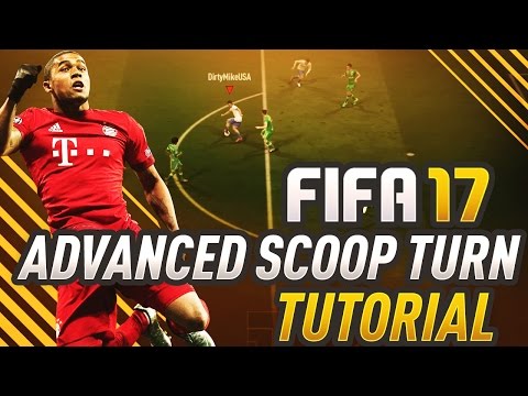FIFA 17 ADVANCED SCOOP TURN TUTORIAL! BEST SKILL MOVE AROUND THE BOX IN ULTIMATE TEAM! (FUT GUIDE)