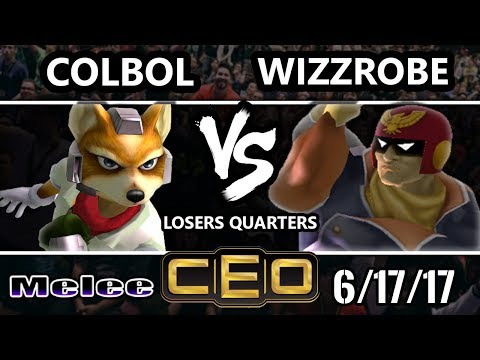 CEO 2017 Smash Melee - SS | Colbol (Fox) vs Wizzrobe (Captain Falcon) SSBM LQ