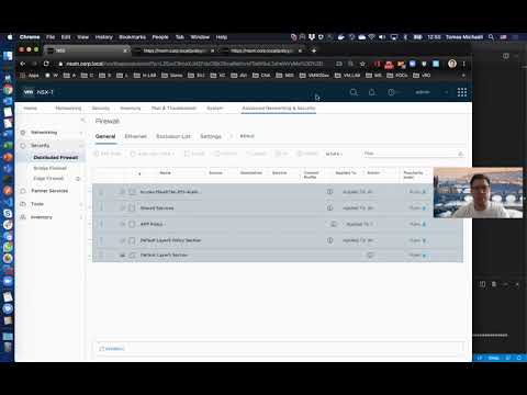 VMware NSX-T ovládané přes Ansible automatizaci (česky)