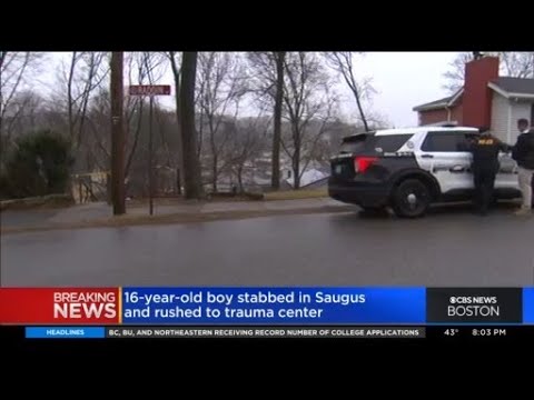 16-Year-Old Boy Stabbed In Saugus