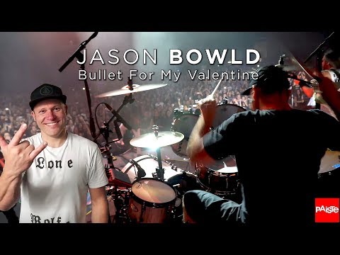 PAISTE CYMBALS - On Stage With Jason Bowld (Bullet For My Valentine)
