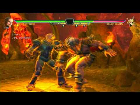 Lex Luthor 120% Rage Exploit Combo MK vs DC