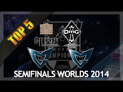Top 5 Plays - Worlds Semifinals Highlights | SSW vs SSB & SHR vs OMG (League of Legends)