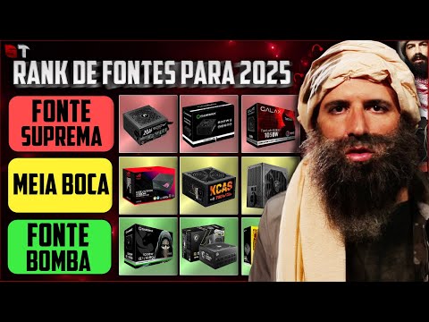 Qual FONTE Comprar em 2025? Guia Completo