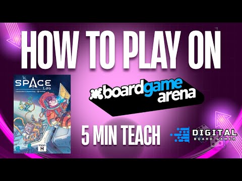 Space Lab: How to Play Tutorial on Board Game Arena