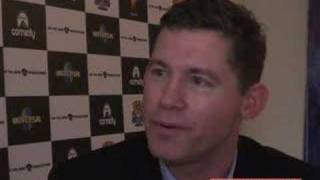 Lee Evans on sweating and destroying his suits