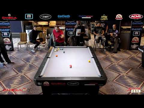 Roland Garcia vs Jeff Phillips - One Pocket Race to 5 - Jeff gets 11/6 *20K points