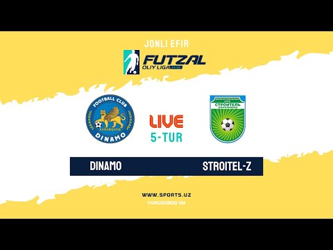 LIVE. DINAMO - STROITEL. FUTZAL. OLIY LIGA 5-TUR