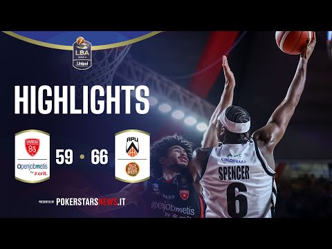 Openjobmetis Varese - Apu Old Wild West Udine | PokerstarsNews Highlights Serie A Unipol 2025/2026