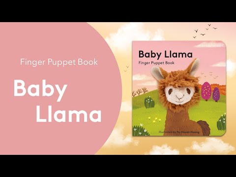 Книга Baby Llama Finger Puppet Book video 1