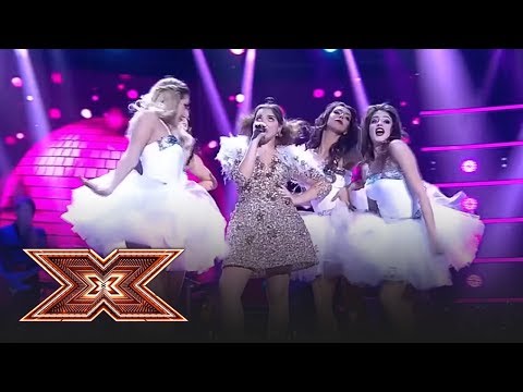 Finala X Factor 2018. Ioana Bulgaru cântă melodia "Girls Just Want To Have Fun"
