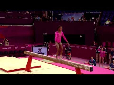 Gabby Douglas - Podium Training - London 2012