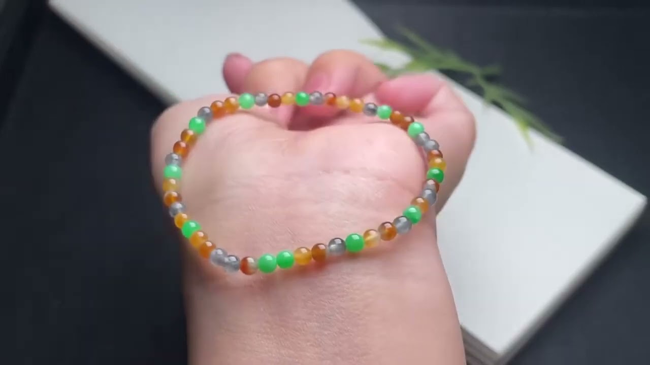 Glutinous Multicoloured Beads