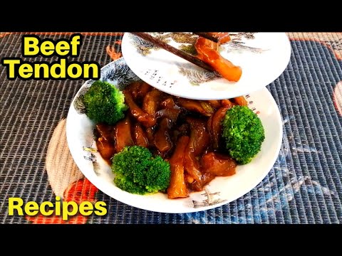 How to Cook Beef Tendon | Beef Tendon Makes Your Skin...
