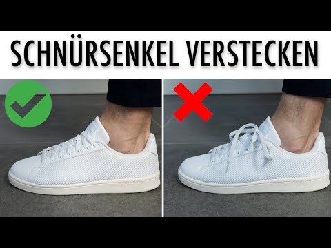 HIDE SHOELACES ● Here's how! ● SNEAKER HACK