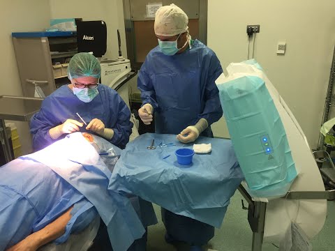 Sala operatoria oculistica- ISO 5- Ambulatorio di chirurgia cataratta - iniezioni intravitreali