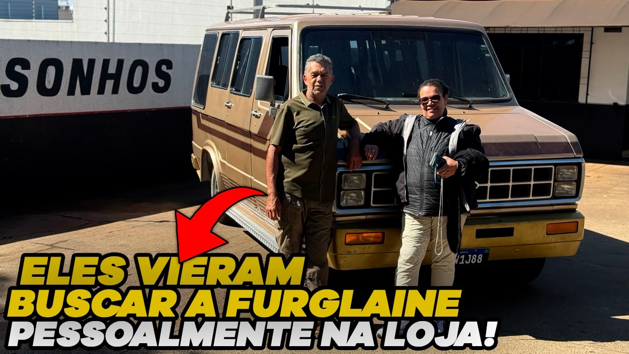 ELES VIERAM PESSOALMENTE BUSCAR A FURGLAINE!