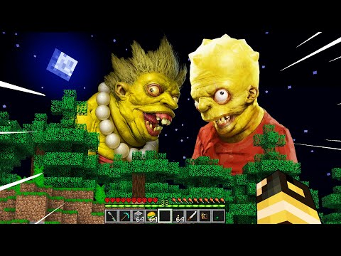 HO INCONTRATO I SIMPSON NEL MIO MONDO DI MINECRAFT!!